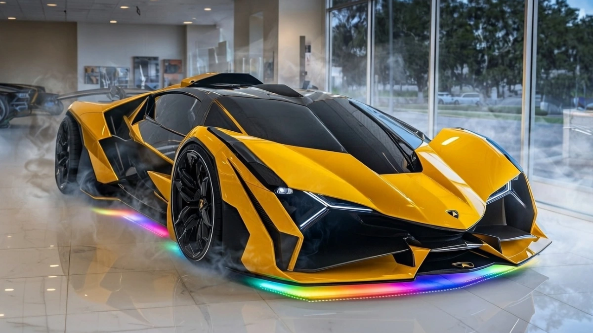 Futuristic Supercar Mastery