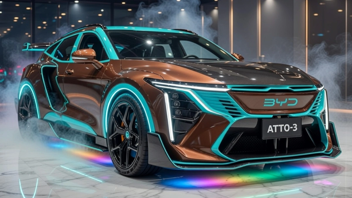 The BYD Atto 3 EV SUV Arrives
